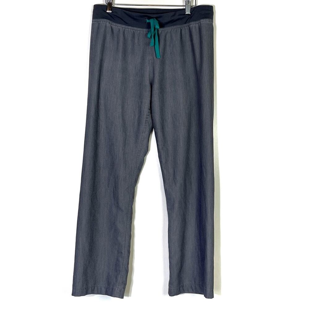 FIGS Scrubs Gray Livingston Basic Pants Size MP Style T21003P EUC